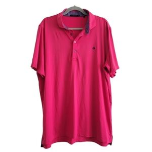 Greyson Men‎ XL Pink Athletic Short Sleeve Polo Golf Shirt